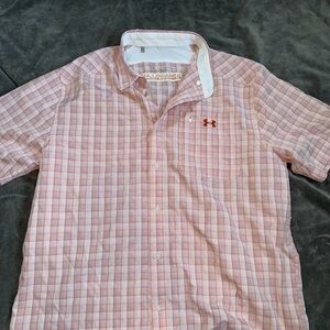 Men’s UNDER ARMOUR Button Up Shirt Size XL